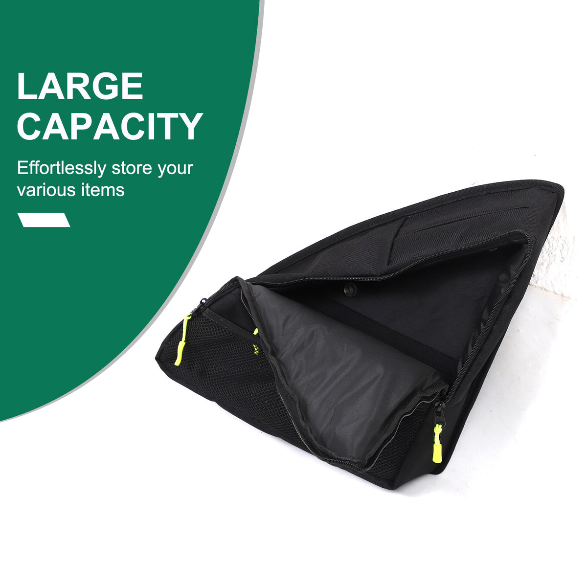 Rear Trunk Left Side Storage Bag Organizer For Porsche Cayenne 958 2011-2017 21