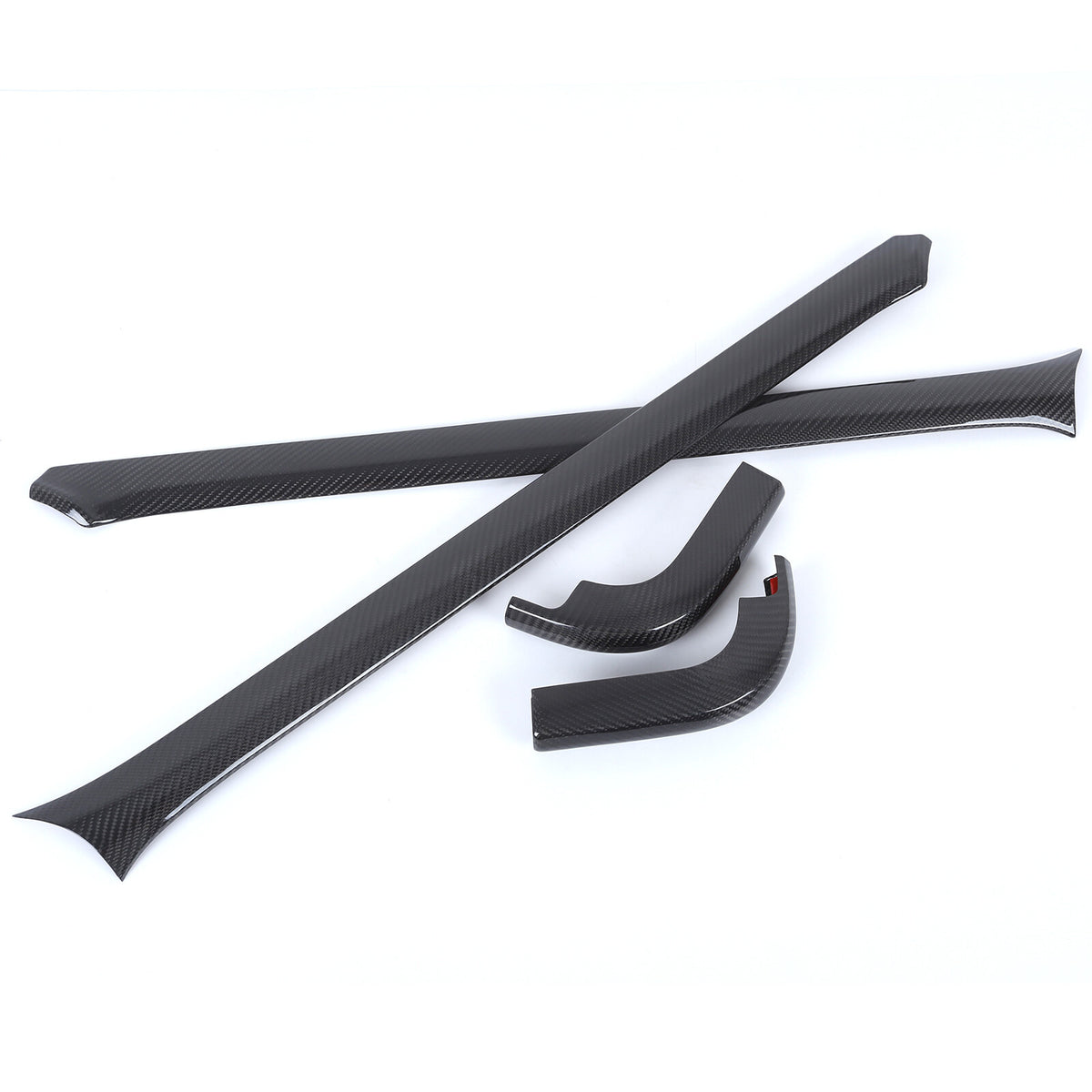 Real Carbon Fiber A-Pillar Trim Cover For Benz G-Class G500 W465 2025+ US 6