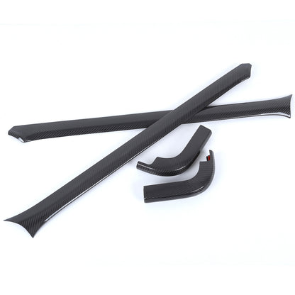 Real Carbon Fiber A-Pillar Trim Cover For Benz G-Class G500 W465 2025+ US 6
