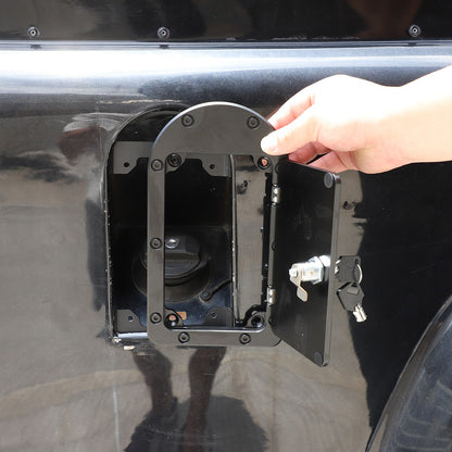 Locking Fuel Door Gas Tank Cap Cover Lock Key For LR Defender 90 110 2004-2019 3
