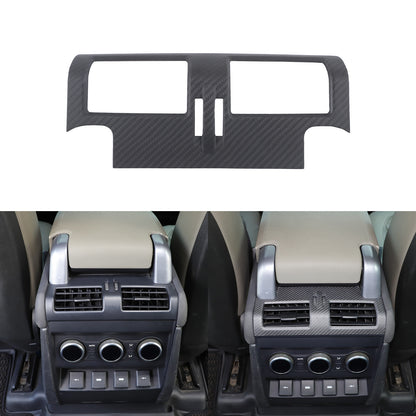 Matte Real Carbon Fiber Rear Air Vent Frame Trim For LR Defender L663 2020-2023 10