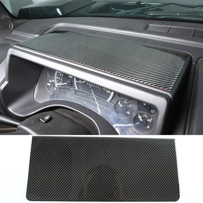 Soft Carbon fiber Interior door Panel Trim Sticker Set For Hummer H2 2003-07 7
