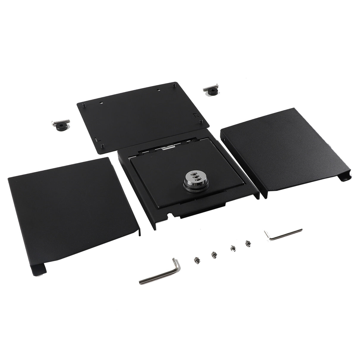 For Toyota Tacoma 2016-2023 Black Center Console Gun Safe Storage Box Vault 3