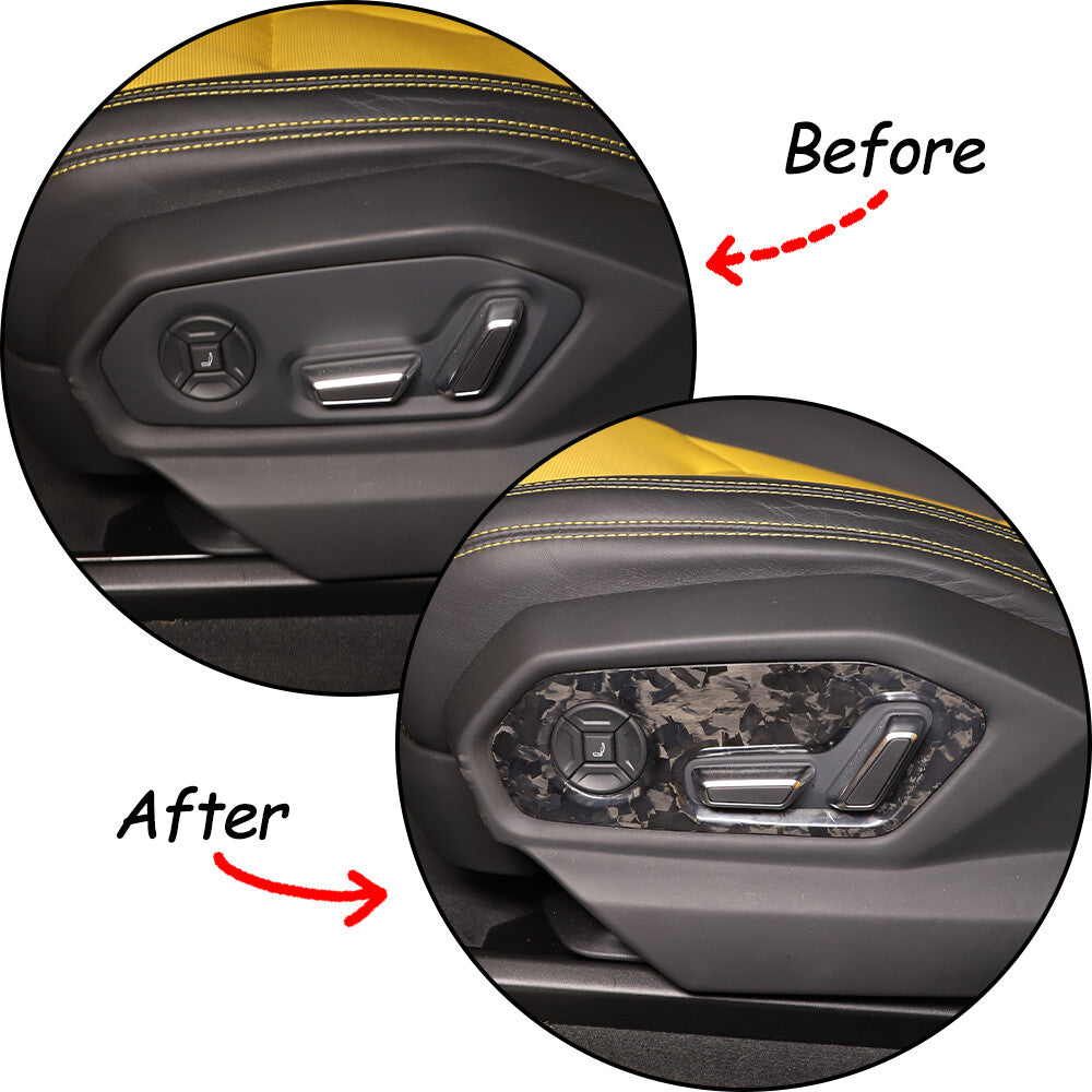 34 Styles Forged Real Carbon fiber Interior Trim Kit For Lamborghini URUS 18-23 - Variants 6-10 18