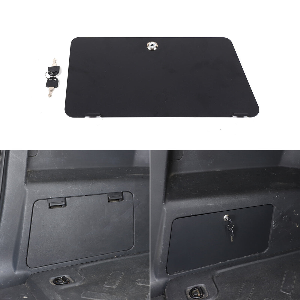 Rear Trunk Side Vault Safe Cargo Storage Lock Box For Toyota FJ Cruiser 07-21 US 5