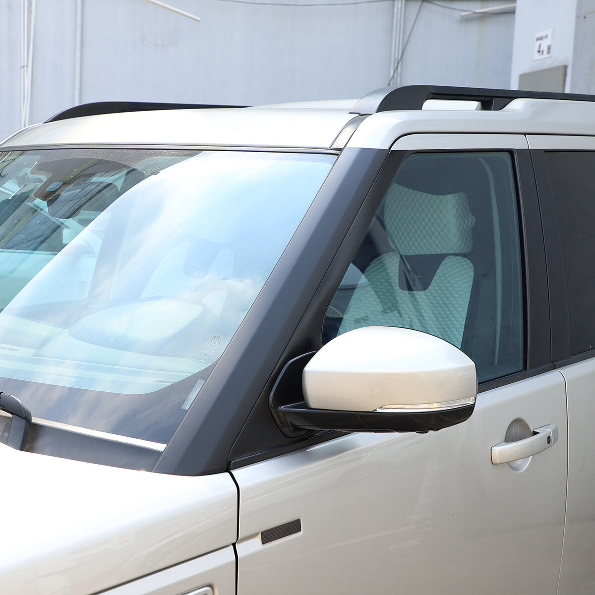 Matte Black Windshield A-pillar Strip Trim For Land Rover Discovery 4 10-16 US 11