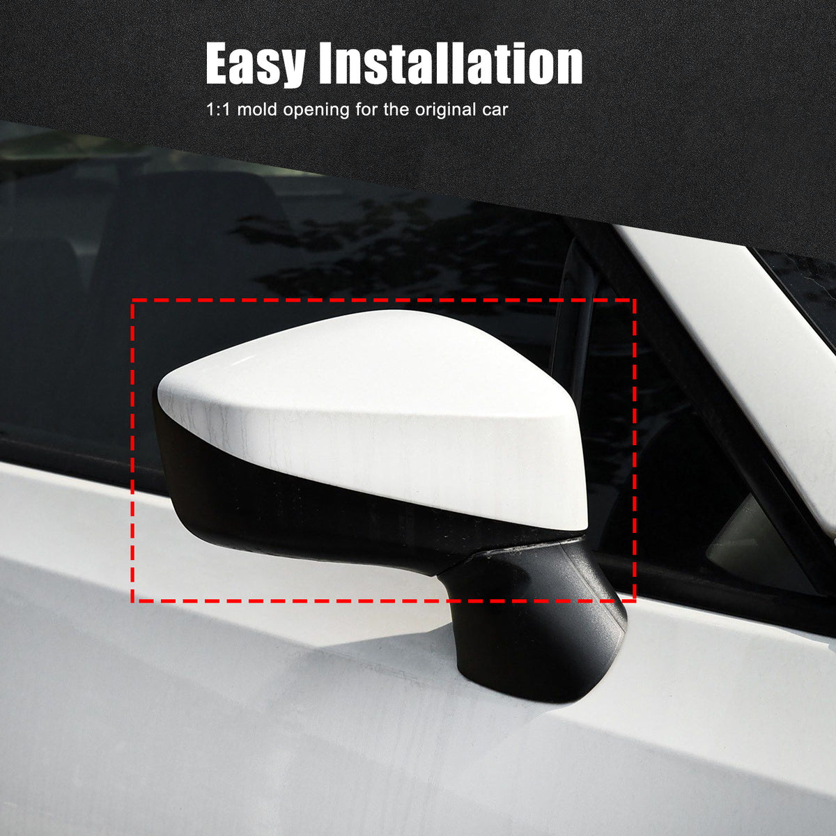 Honeycomb Carbon Fiber Side Rear Mirror Cover Caps For Subaru BRZ GT86 2012-20 2