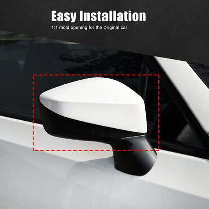 Honeycomb Carbon Fiber Side Rear Mirror Cover Caps For Subaru BRZ GT86 2012-20 2