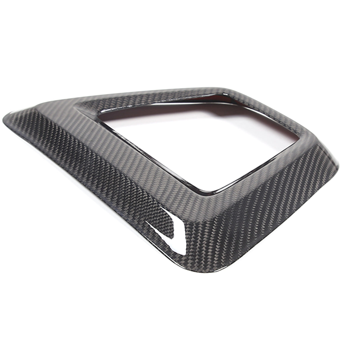 Real Carbon fiber Rear lower Bumper brake light frame For Toyota Supra 2019-24 11