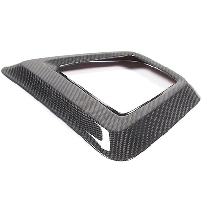 Real Carbon fiber Rear lower Bumper brake light frame For Toyota Supra 2019-24 11