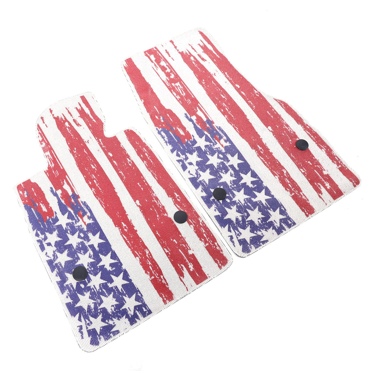 US Flag Car Floor Mats Cargo Carpets Foot Pads For Corvette C8 2020-2026 11