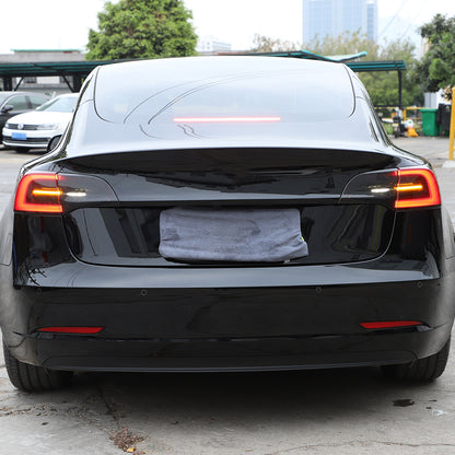 Smoked Headlight & Taillight Cover Trim For Tesla Model 3 2017-22 Model Y 21-24 23