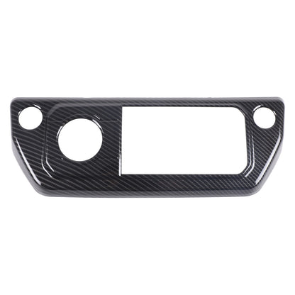 Carbon Fiber ABS Center Console Gear Shift Trim For Land Rover Defender L663 26+ 11