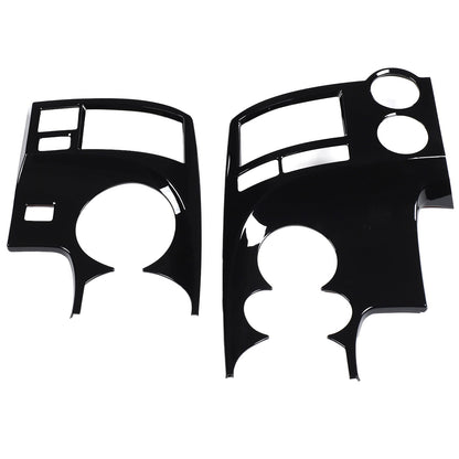 Glossy Piano Black ABS Instrument Panel Trim Cover For Toyota Tundra 2007-13 US 16