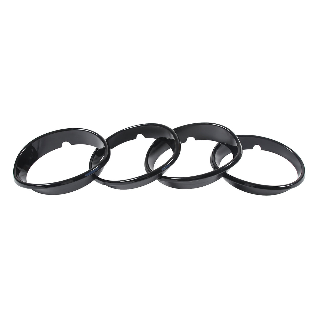 Gloss Black Tail Light Surround Trim Ring For Corvette C6 2005-2013 16