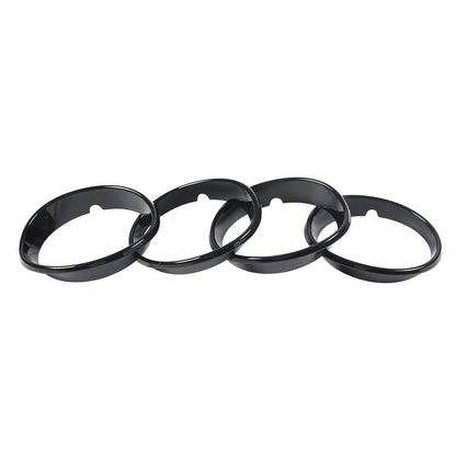 Gloss Black Tail Light Surround Trim Ring For Corvette C6 2005-2013 16