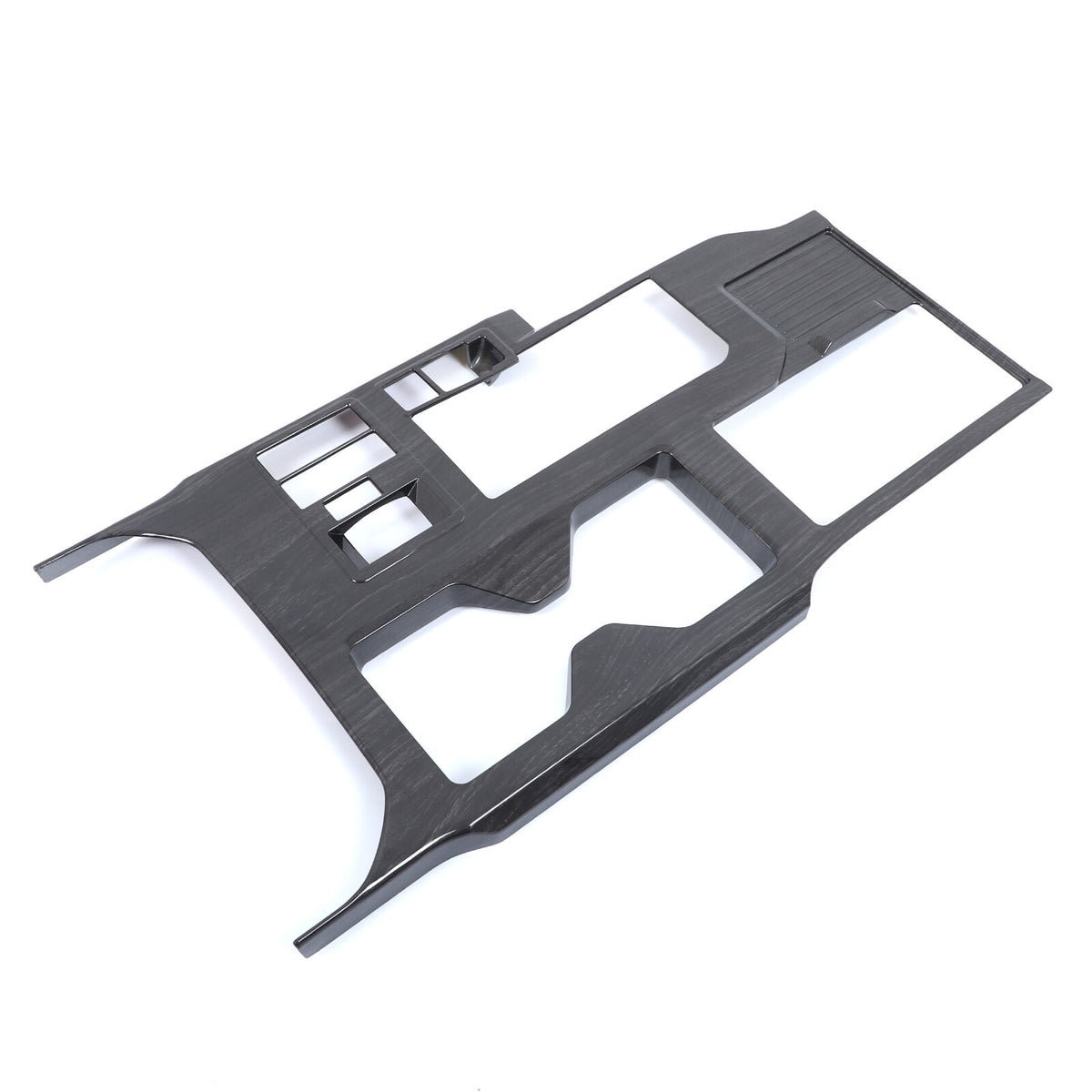 Black Wood Grain Center Console Gear Shift Panel Trim for Toyota Prado LC250 24+ 21
