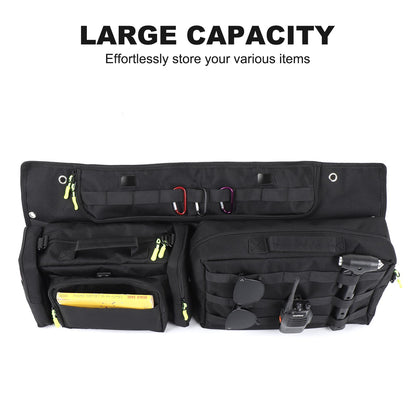 Cargo Rear Door Tailgate Trunk Storage Bag For Land Rover Defender L663 2020+ 24
