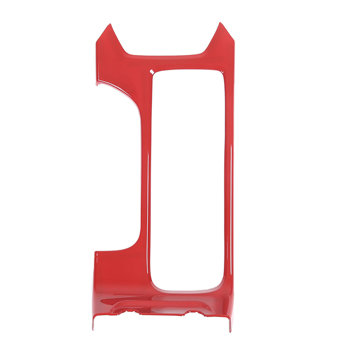 Red ABS Center Console Gear Shift Cup Holder Trim for Subaru WRX VB MT 2022-24 9