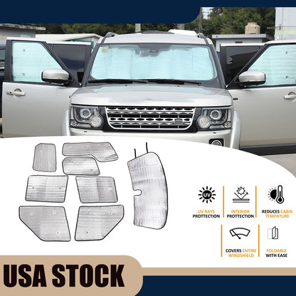 Full Window Sunshade Cover Shade Visor For Land Rover Discovery 4 LR4 L319 10-16 1