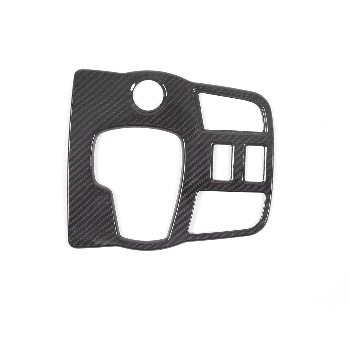 Real Carbon Fiber Car Gear Shift Panel Cover Trim For Jaguar F-TYPE 2013-22 6