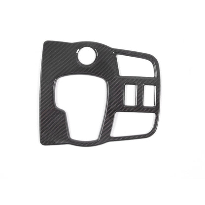 Real Carbon Fiber Car Gear Shift Panel Cover Trim For Jaguar F-TYPE 2013-22 6