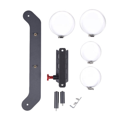 Black Steel Trunk Fire Extinguisher Bracket Holder For Toyota FJ Cruiser 2007-21 10