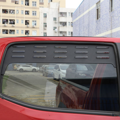 Black Aluminium Alloy Door Window Air Vents Screens For Toyota Tacoma 16-23 15