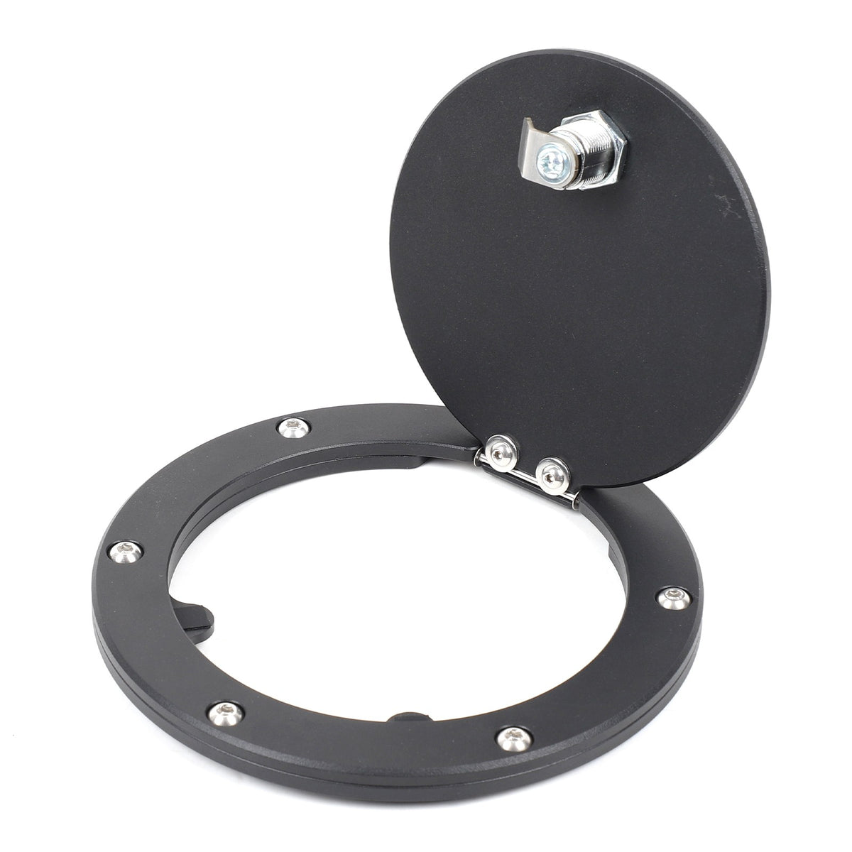 Fuel Cap Anti-Theft Lock Cover with Combination Lock For Toyota Tundra 2007-2021 16