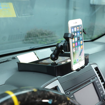 Dashboard Storage Box Organizer Phone Holder For Nissan Frontier 09-17 US 16
