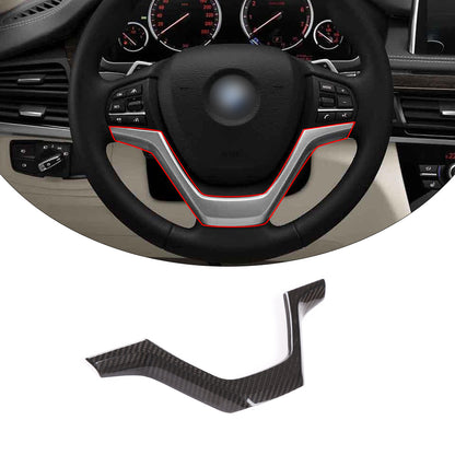 17PCS Real Dry Carbon Fiber Interior Trim Decor Cover For BMW X5 F15 2014-2018 22