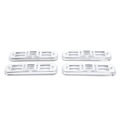 Silver Chrome Exterior Door Handle Mirror Hood Vent Trim Kit For Hummer H2 03-09 128