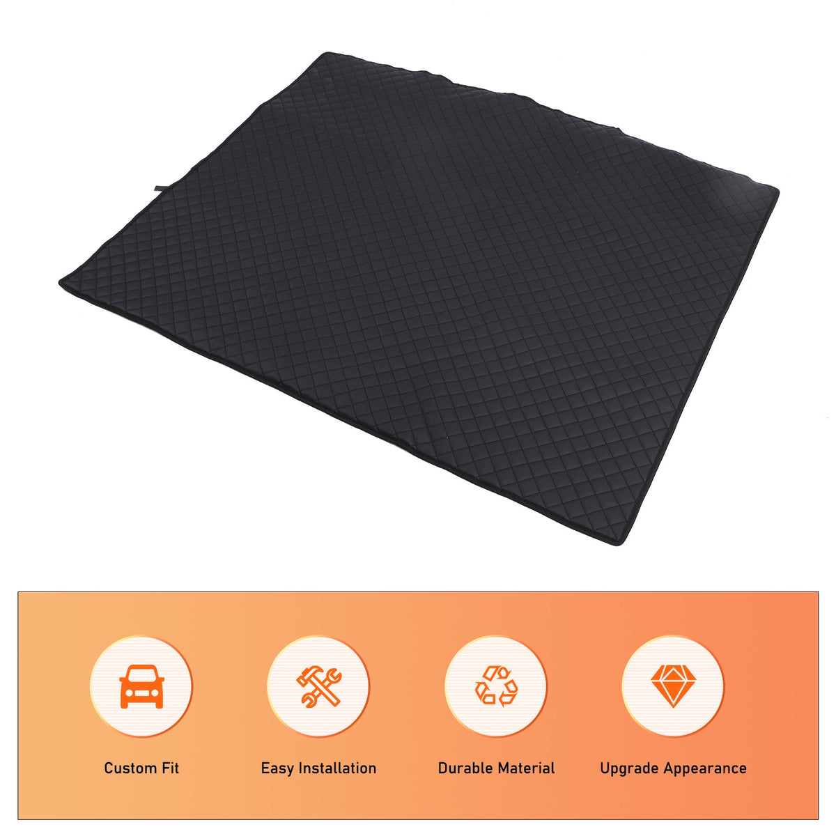 Cargo Trunk Tray Cargo Liner Rear Trunk Floor Mat For BMW X3 G45 2025+ US 19