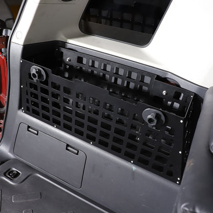 For Toyota FJ Cruiser 07-2020 Molle Panel Trunk Storage Box Chest Organizer Tray 10