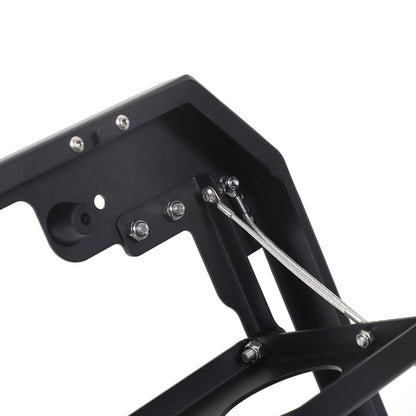 Alloy Rear Tailgate Shelf Rack Foldable Table For Land Rover Defender 2020-24 US 11