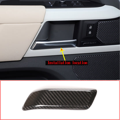 Real Dry Carbon Fiber Full Interior Trim Set For LR Defender 90 110 L663 20-23 26