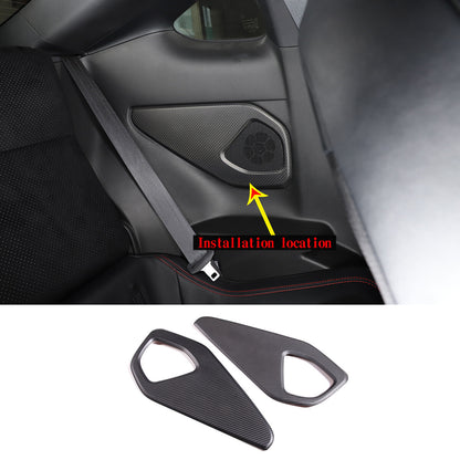 Matte Real Carbon Fiber Interior Center Trim Set For GR86/Subaru BRZ 2022+ 52