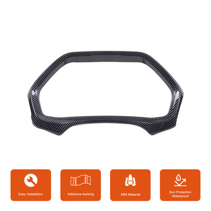 Carbon Fiber ABS Dashboard Instrument Trim For Toyota Grand Highlander 2024+ US 5
