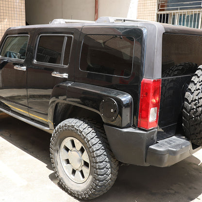 Alloy Locking Fuel Door Gas Tank Cap Cover Lock Key For Hummer H3 2006-2010 4