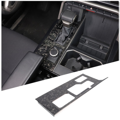 Forged Carbon Fiber Center Console Gear Shift Panel trim for Toyota Tundra 22-26 14