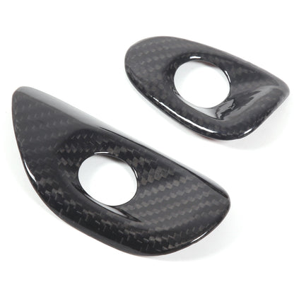 Real Dry Carbon Fiber Door Window Lift Switch Button Trim For Corvette C6 05-13 11