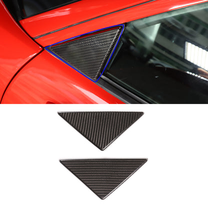 Triangle Cover Front Door Window Trim For Ferrari 458 2011-2016 12