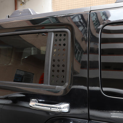 2X Black Window B pillar Post Protector Cover Trim For Hummer H3 2005-2009 US 8