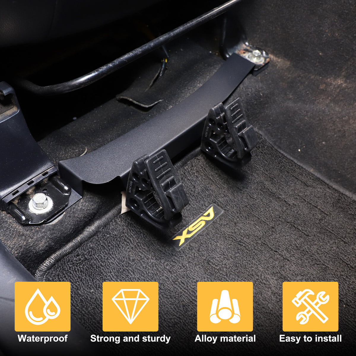 Passanger Seat Flashlight Holder Bracket For Mitsubishi Outlander Sport 11-18 13
