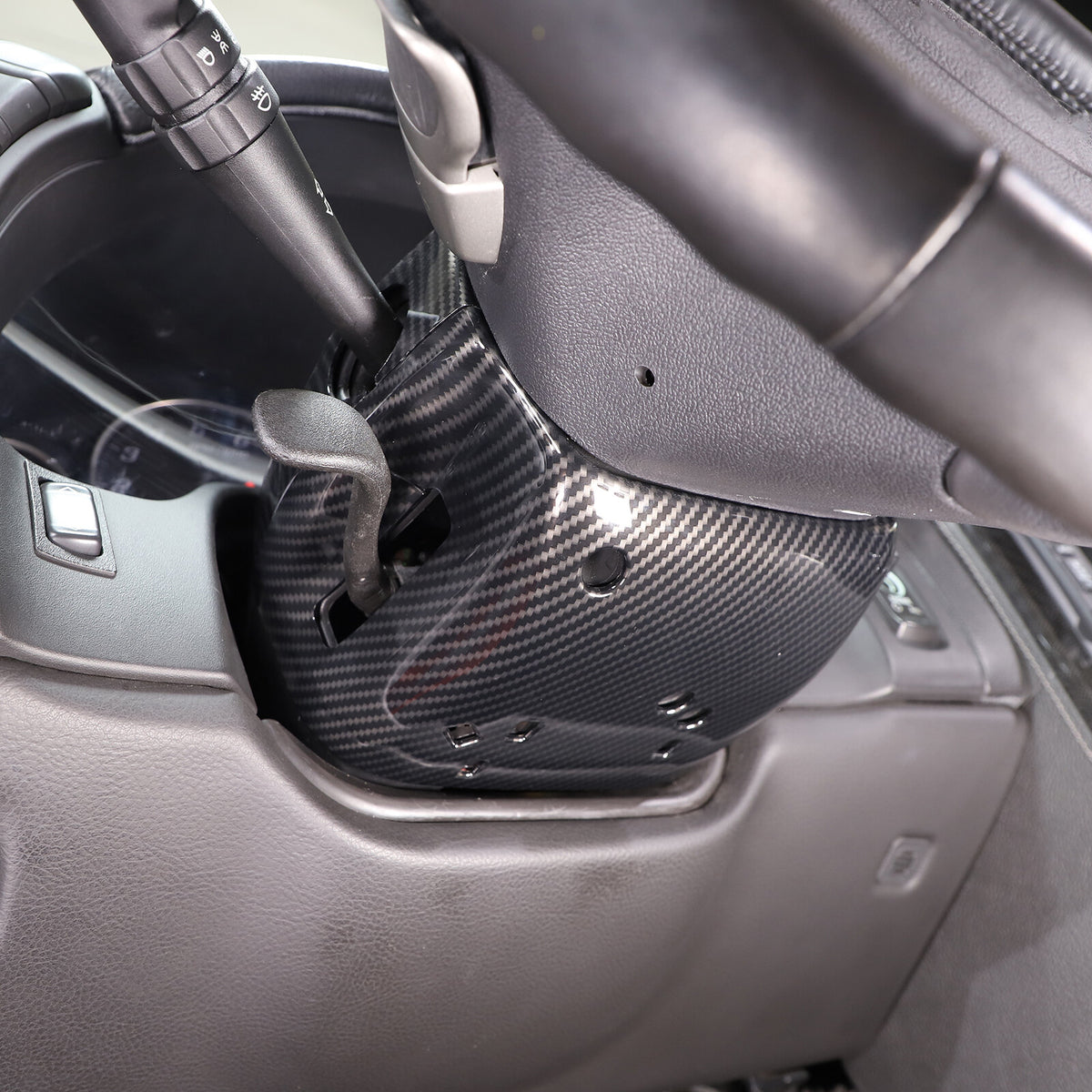 ABS Carbon Fiber Center Console Interior Trim Cover Full Set Kit For Corvette C6 - Styles 11-14 18