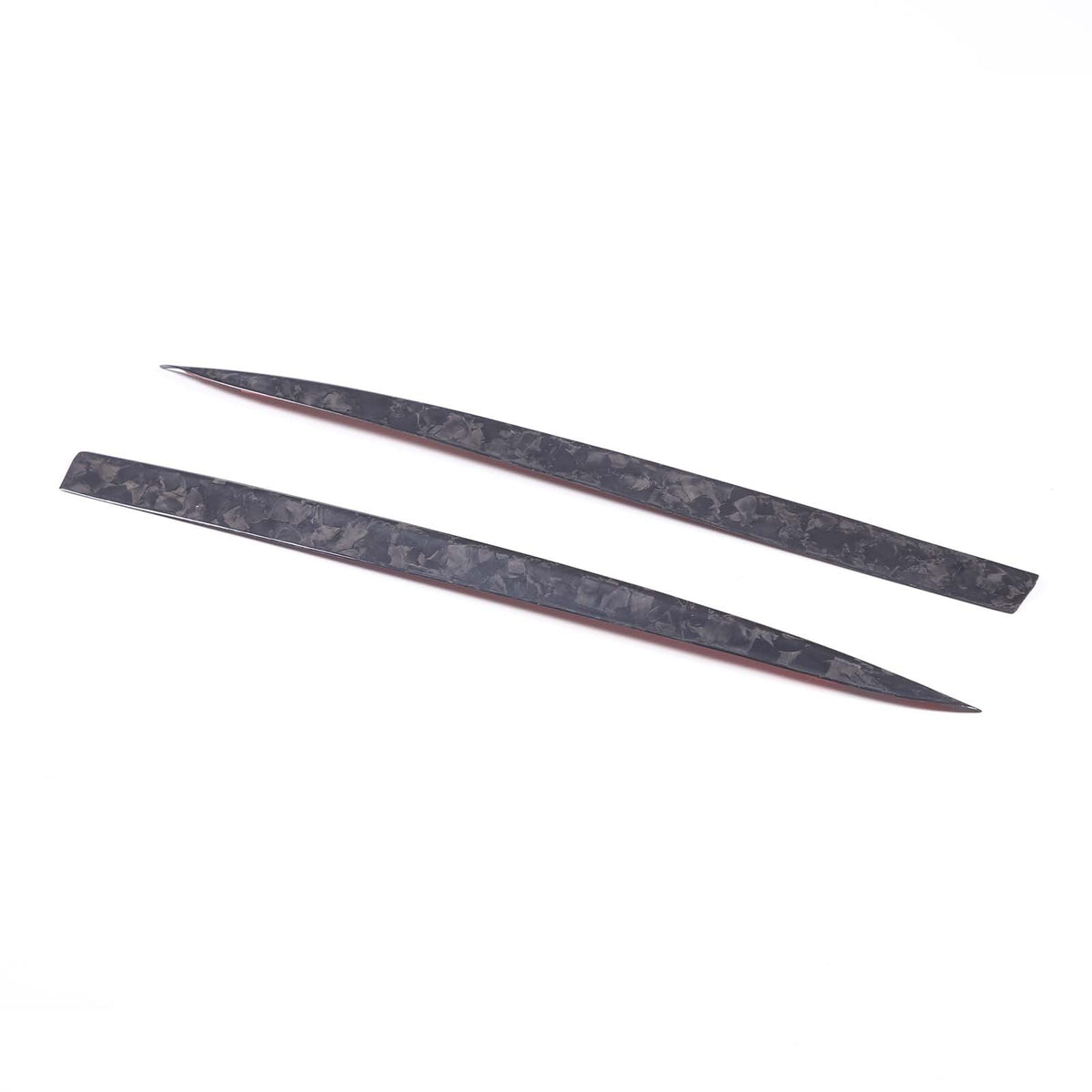Forged Real Carbon Fiber Front Bumper Trim Strip Cover For Toyot Supra 2019-2024 9