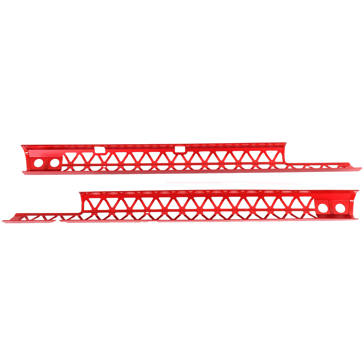 Hollowe Red Engine Bay Crossmember Panel Trim Cover For Corvette C8 Coupe 20+ US 17