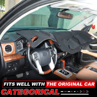 Interior Center Console Dashboard Storage Bag For Toyota Tundra 2007-2021 8