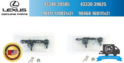 LEXUS Genuine IS GS Front Lower Ball Joints LH & RH 43340-39505, 43330-39625 OEM 1
