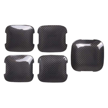 Real Carbon Fiber Door Bowl Cup Cover Trim For Land Rover Defender 110 2020-2024 7